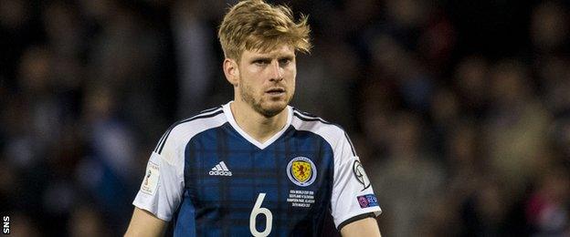 Celtic and Scotland midfielder Stuart Armstrong