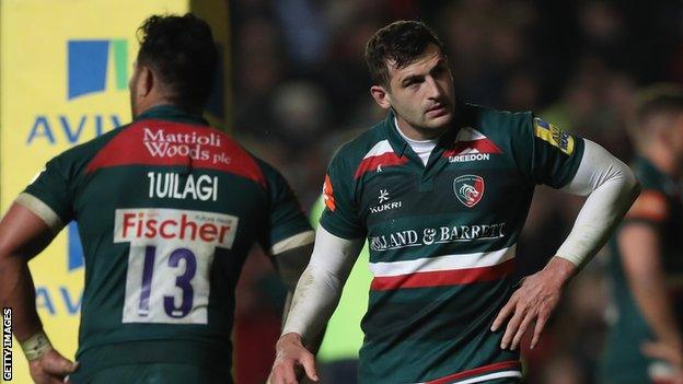 Manu Tuilagi and Jonny May