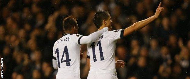 Erik Lamela's hat-trick was the first of his senior career