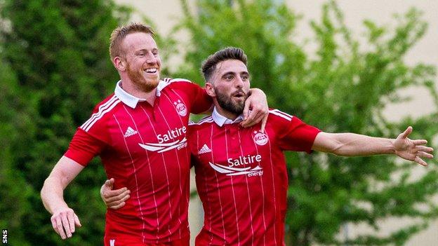 Adam Rooney, Graeme Shinnie