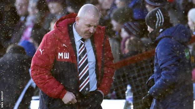 Rangers manager Mark Warburton