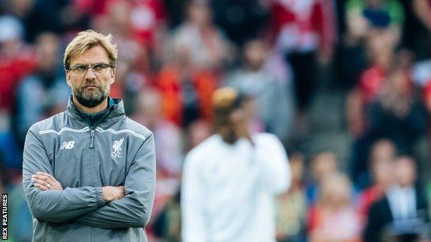 Liverpool boss Jurgen Klopp