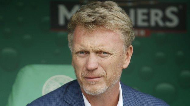 David Moyes describes Celtic as "a great club"