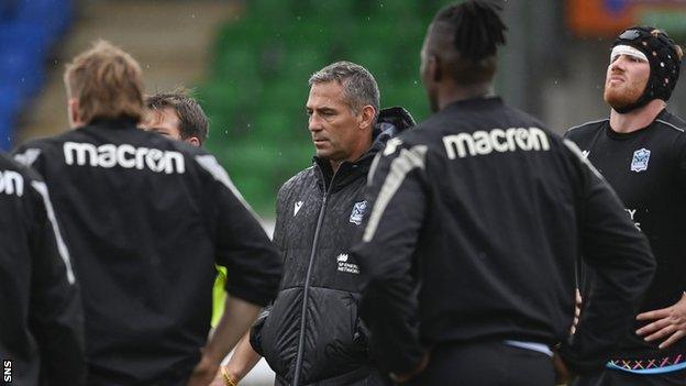 Glasgow Warriors head coach Franco Smith