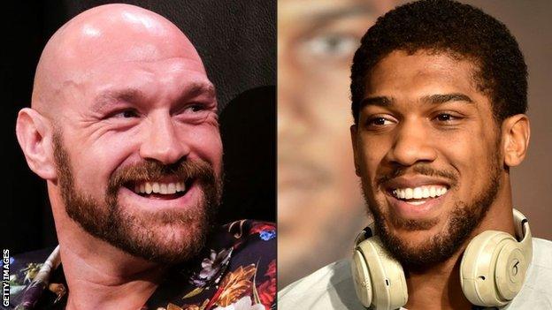 Tyson Fury and Anthony Joshua