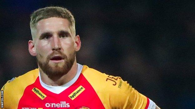 Sam Tomkins kicked seven goals in Catalans' win against Warrington on Saturday