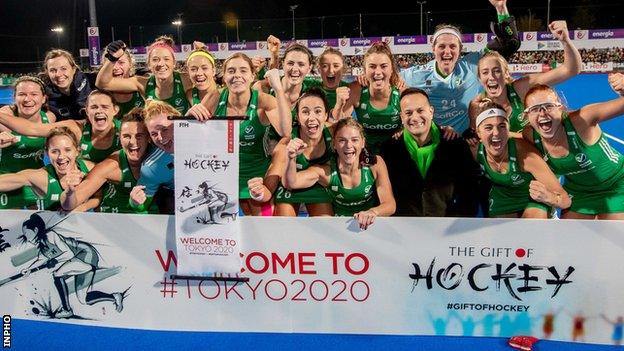 Ireland's women's hockey team