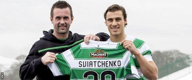 Ronny Deila and Erik Sviatchenko