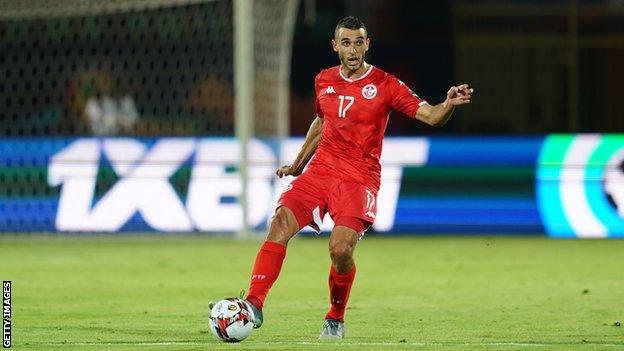 Tunisia's Ellyes Skhiri