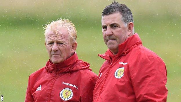 Gordon Strachan and Mark McGhee