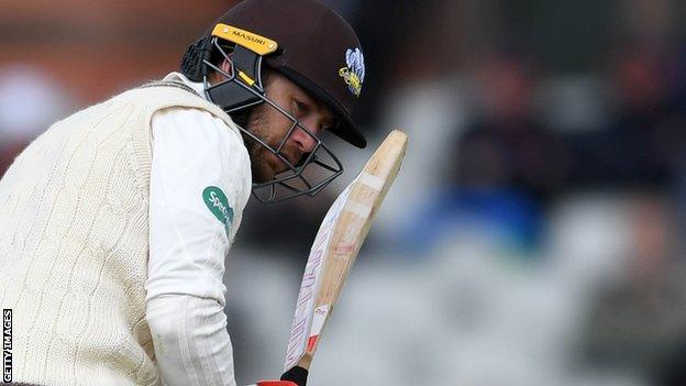 Mark Stoneman batting for Surrey