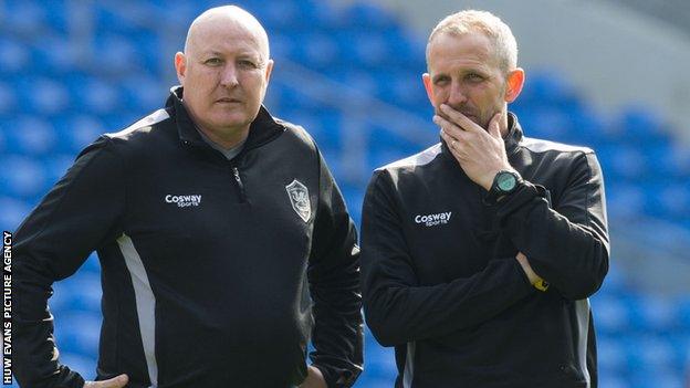 Russell Slade and Paul Trollope