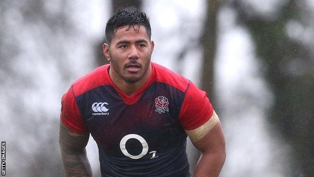 England's Manu Tuilagi