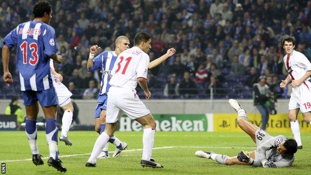 Porto v Rangers