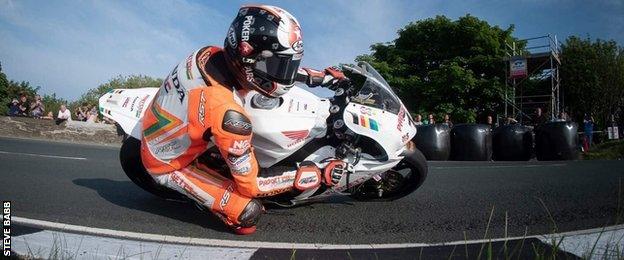 Manx racer Conor Cummins