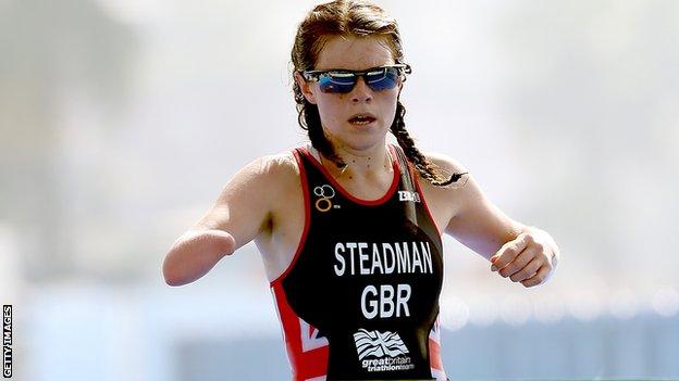 GB Paratriathlete Lauren Steadman