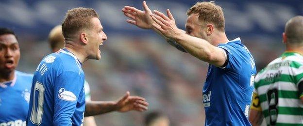 Steven Davis and Scott Arfield