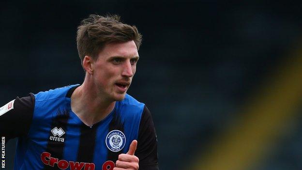 Jake Beesley has scored four goals in his two most recent matches for Rochdale