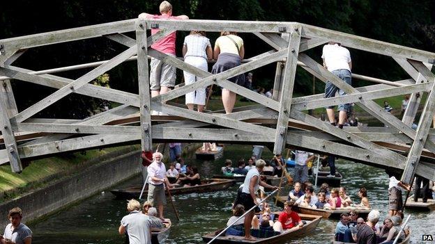 Mathematical Bridge on the Cam