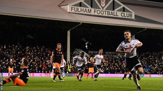 Scott Malone (right) celebrates his equaliser