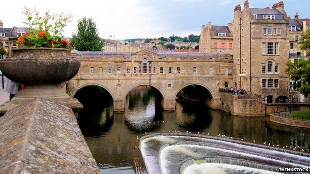 Pulteney Bridge in Bath