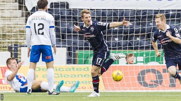 Kilmarnock were stunned by four first-half goals on Saturday