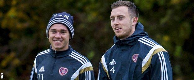 Sam Nicholson and Danny Wilson