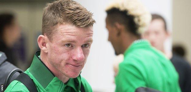 Celtic winger Jonny Hayes