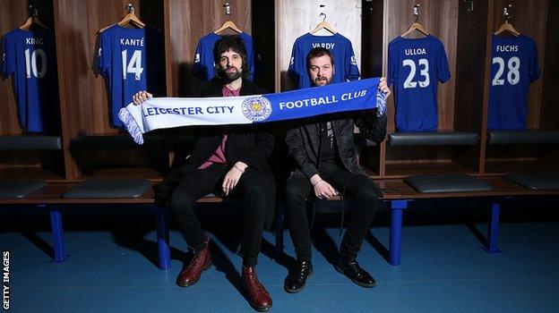 Serge Pizzorno and Tom Meighan from Kasbian