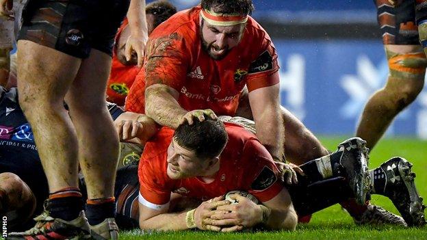 Jack O'Donoghue celebrates scoring