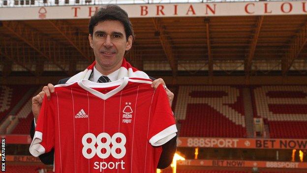 Nottingham Forest boss Aitor Karanka