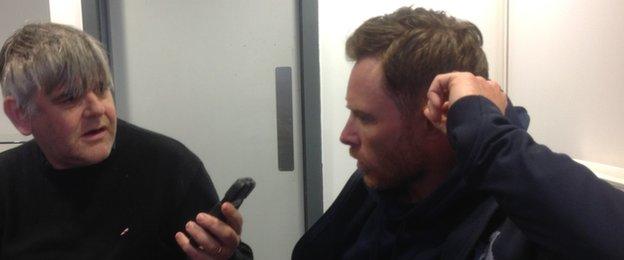 Ian Bell interviewed by BBC Coventry & Warwickshire's Clive Eakin