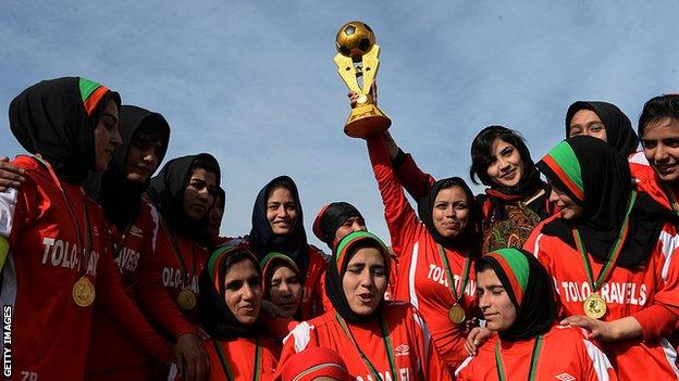 Afghanistan women's football team