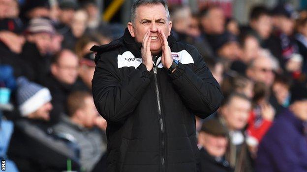 Owen Coyle resigned after give months as Ross County boss in 2018 with the club bottom of the Premiership