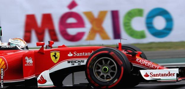 Sebastian Vettel, Mexican Grand Prix