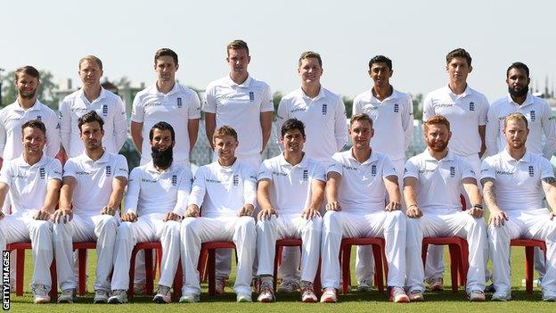 England team photo