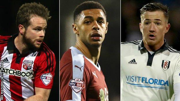 Alan Judge, Andre Gray, Ross McCormack