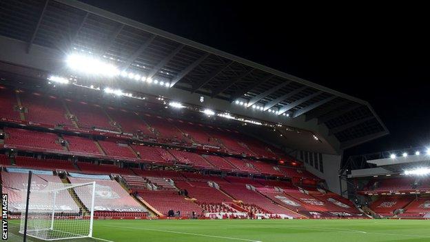 Liverpool's Anfield stadium