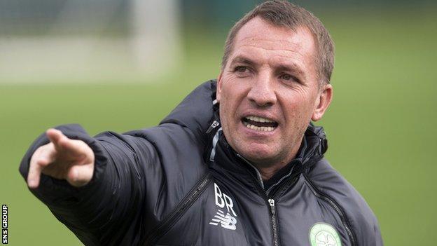 Celtic manager Brendan Rodgers