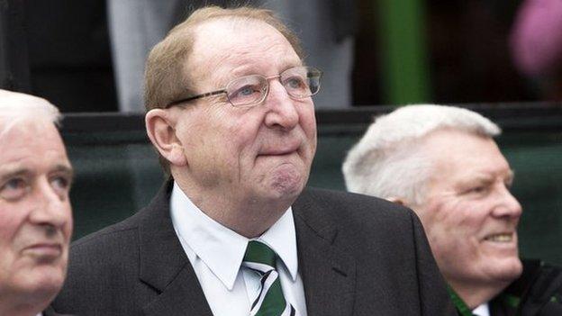 Lisbon Lion Tommy Gemmell (centre) has passed away