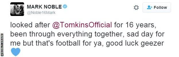 Mark Noble Twitter