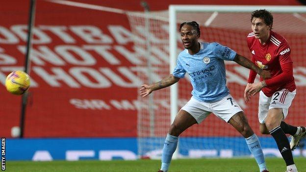 Raheem Sterling & Victor Lindelof