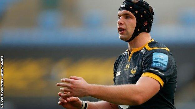 Tim Cardall has made 25 appearances for Wasps since signing from Nottingham in 2018