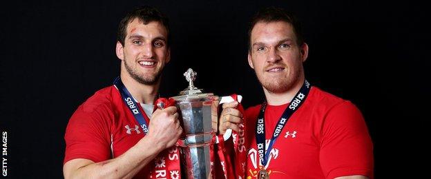 Sam Warburton and Gethin Jenkins