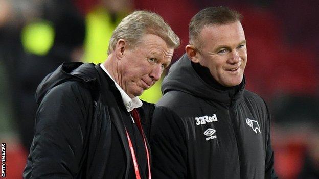 Steve McClaren and Wayne Rooney