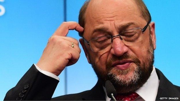 European Parliament President Martin Schulz