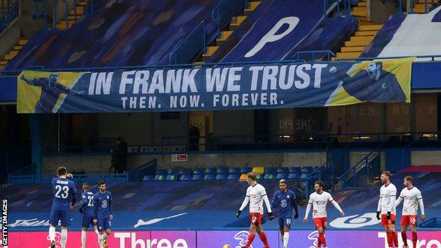 "In Frank we trust," read a banner at Stamford Bridge during Sunday's FA Cup win over Luton