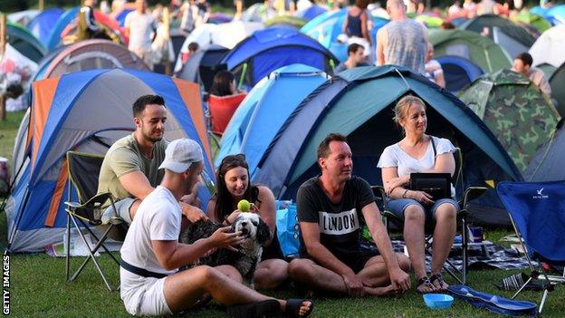 Wimbledon queue