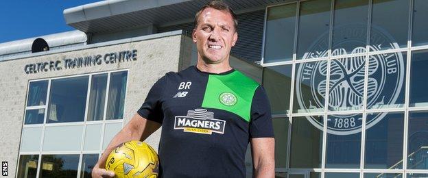 Celtic manager Brendan Rodgers