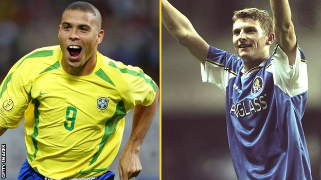 Ronaldo and Tore Andre Flo